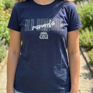 Rivalry Threads Old Dominion Monarchs ODU Navy Blue Graphic T-Shirt New L 12/14